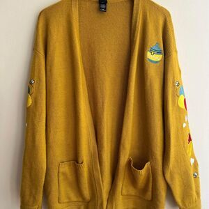 Disney Winnie The Pooh Embroidered Cardigan